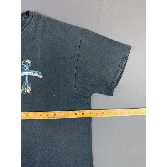 Vintage Y2K US Marines Honor Their Sacrifice And Never Forget Faded Army Soldier - Picture 5 of 6